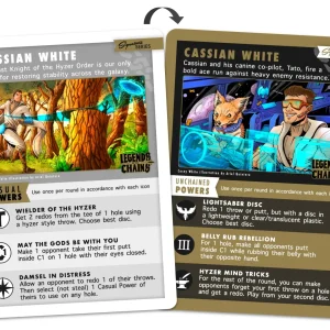 Cassian White: Casey White's Signaturkort