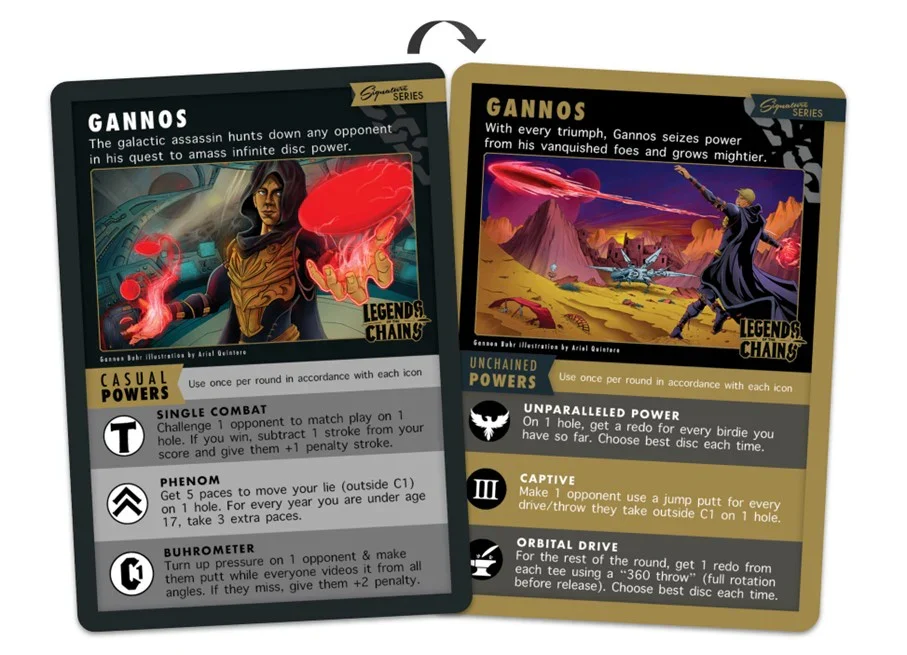 Gannos: Gannon Buhr's Signaturkort